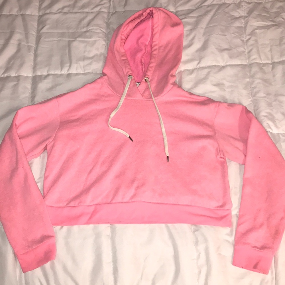 Cropped hoodie
